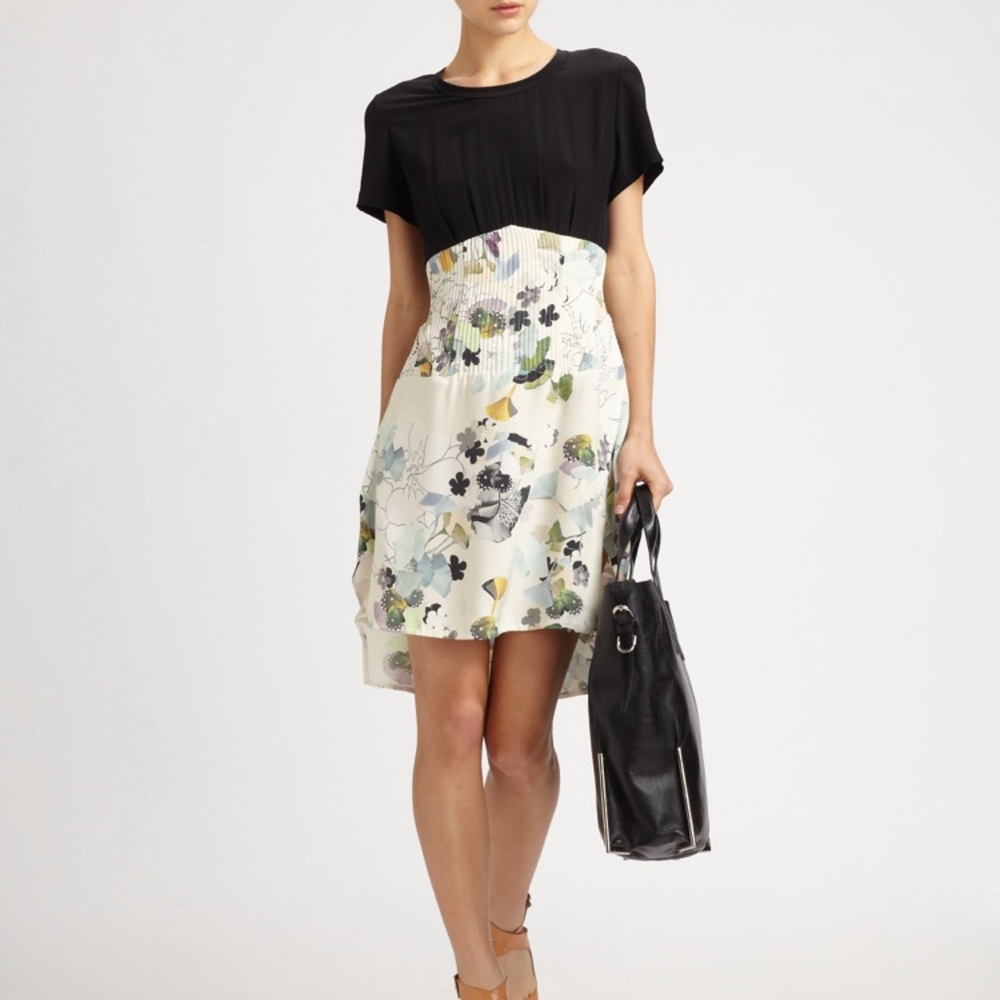 3.1 PHILLIP LIM Trompe l’oeil dress 100% silk